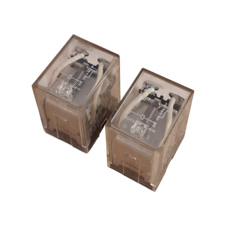 Lot de 2 OMRON LY2 Relais 24VDC