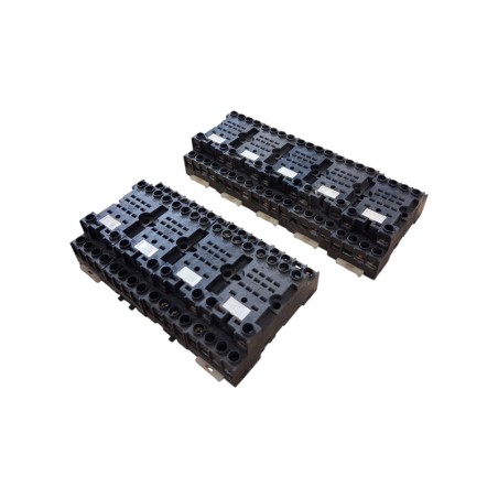 Lot de 9 Socles Relais TYPE 9351 250V 10A