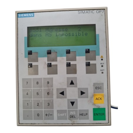 POUR PIECES SIEMENS SIMATIC OP7 MPN Inconnu Pupitre opérateur