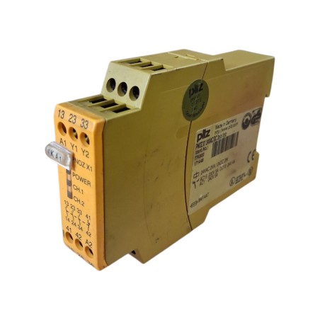 PILZ PNOZ X1 24VAC/DC 3n/o 1n/c Relais de sécurité 774300