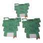 Lot de 3 PHOENIX CONTACT PLC-BSC- 24DC/21-21 Socle pour relais 29 67 01 6 Lot de 3 PHOENIX CONTACT PLC-BSC- 24DC/21-21 Socle pour relais 29 67 01 6