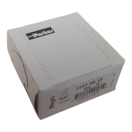 Lot de 10 LEGRIS 3101 06 10 Raccord pneumatique