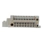 SMC VQC2101N-51 Ilôt de 8 vannes pneumatiques sur collecteur Connecteur Sub-D SMC VQC2101N-51 Ilôt de 8 vannes pneumatiques sur collecteur Connecteur Sub-D