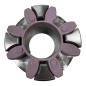 KTR ROTEX 42 CH 48062 Moyeu avec rainure de clavette et vis pression Forme 1.0