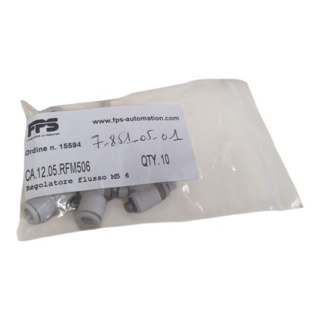 Lot de 10 SMC AS1201F-M5-06 Régulateur de débit
