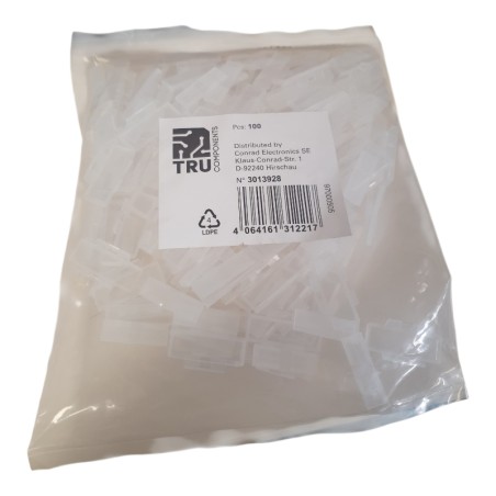 Lot de 100 TRU COMPONENTS TC-MC1203-100 Marqueur de câble 3013928