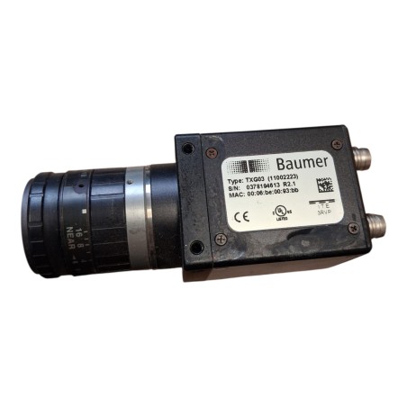 BAUMER TXG03 11002223 Caméra + FUJINON HF12.5HA-1B Optique