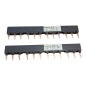 LOT DE 2 SIEMENS 3RV1915-1C Rail collecteur triphasé 63A 690V LOT DE 2 SIEMENS 3RV1915-1C Rail collecteur triphasé 63A 690V