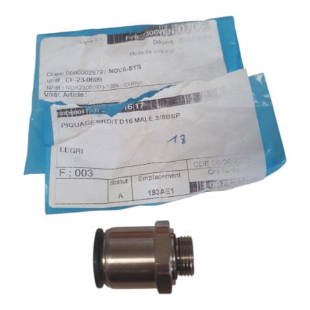 LEGRIS 3101 PIQUAGE DROIT MÂLE
