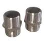 Lot de 2 BENE INOX 452213-25 MAMELON HEXAGONAL Lot de 2 BENE INOX 452213-25 MAMELON HEXAGONAL
