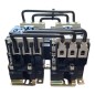 TELEMECANIQUE LC1 D40 11 Contacteur LC2 D40 11 + Bobine LX1 D6 B5 24V 50Hz x2