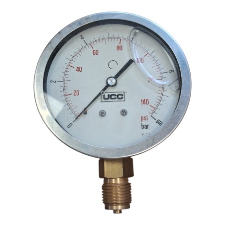UCC Manomètre 0-10bar 0-144PSI