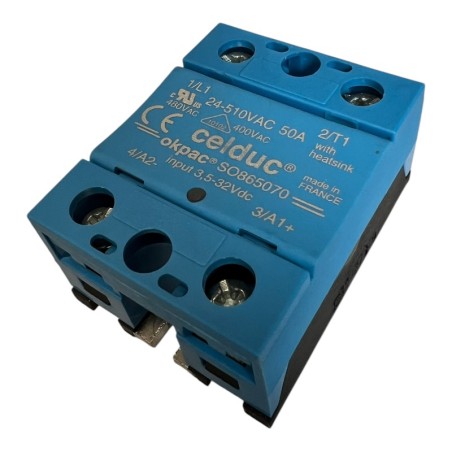 CELDUC SO865070 Relais statique 510VAC 50A 32V