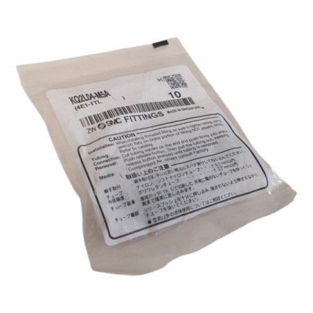 LOT De 10 Raccord pneumatique SMC KQ2L04-M5A Enfichable