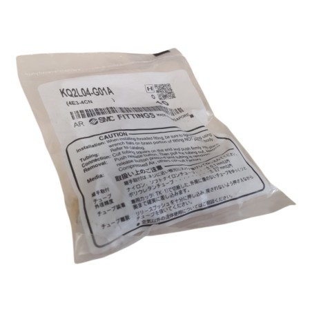 LOT De 10 Raccord pneumatique SMC KQ2L04-G01A Enfichable
