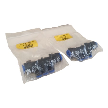 Lot de 2 SMC KM11-06-10-6 Nourrice de distribution pneumatique 6 sortie