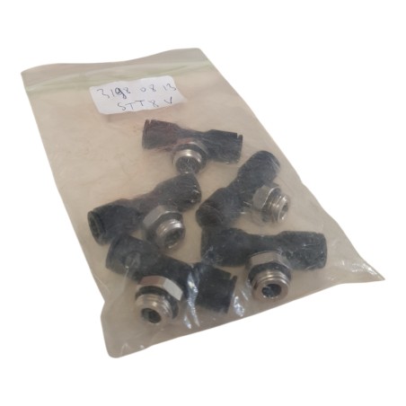 Lot de 5 LEGRIS 3198 08 13 Raccord pneumatique Enfichable