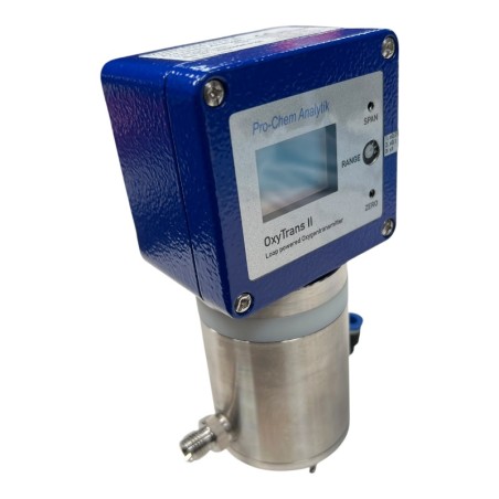 PRO-CHEM ANALYTIK OxyTrans II Détecteur d'oxygène auto-alimenté