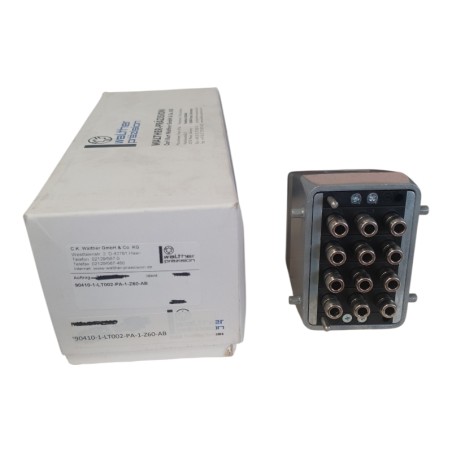 WALTHER PRAZISION 90410-1-LT002-PA-1-Z60-AB Multicoupleur 12 raccords rapides