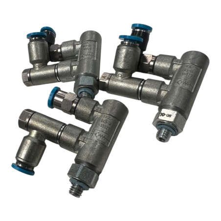 LOT DE 3 FESTO 530029 HGL-M5-B Clapet anti-retour piloté