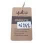 YUBA BG02 BAGUETTE BAG BLACK/ BROWN 36L SACOCHE LATERALE VELO