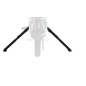 YUBA YUBAC-SC0004 YUBA ROOTS DOUBLE STANDS-BLACK BEQUILLE DOUBLE