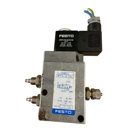 FESTO MFH-3-1/4 + MSFG-24/42-50/60 BOBINE + ELECTROVANNE