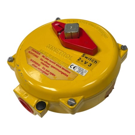 KINETROL Switch 2 x V3 Boitier de fin de course pour actionneur 05