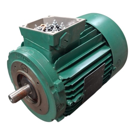 LEROY SOMER 3~LSES80LG Moteur triphasé LSES80LG 0.75kW (manque cache)