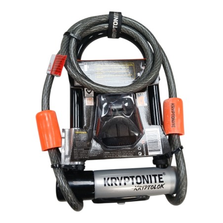 KRYPTONITE KRYPTOLOK MINI-7 4' FLEX CABLE CADENAS VELO EN U
