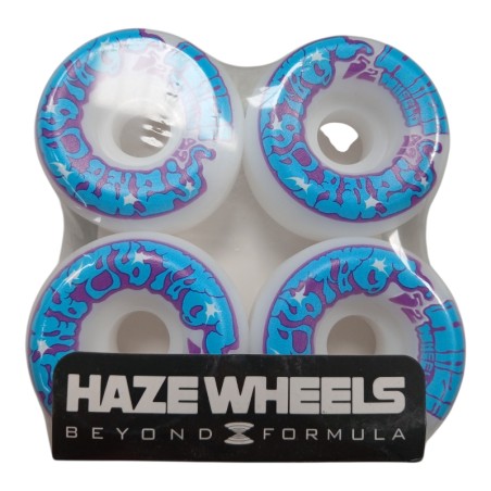HAZE WHEELS BEYOND FORMULA VICIOUS T.52mm C CANDON LOT DE 4 ROUES SKATE