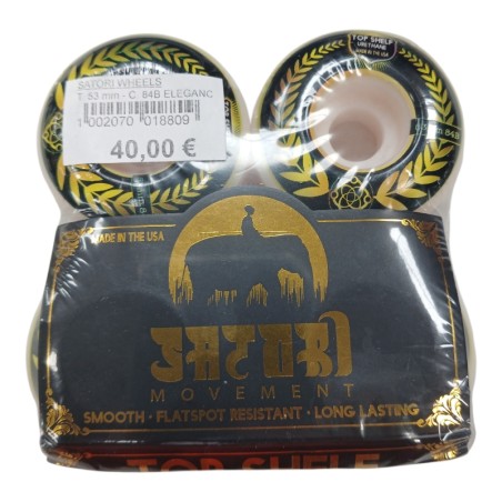 SATORI ELEGANCE T.53mm C.84B LOT DE 4 ROUES SKATE