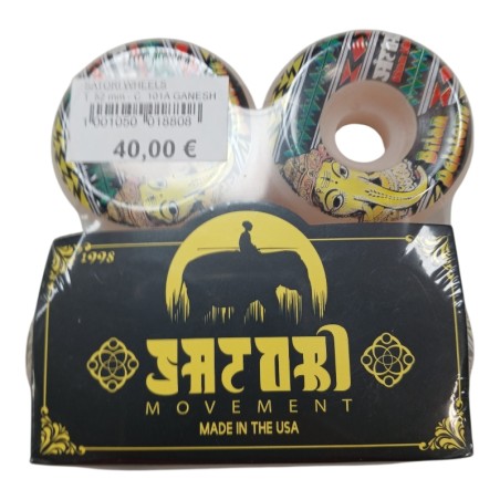 SATORI GANESH T.52mm C.101A LOT DE 4 ROUES SKATE