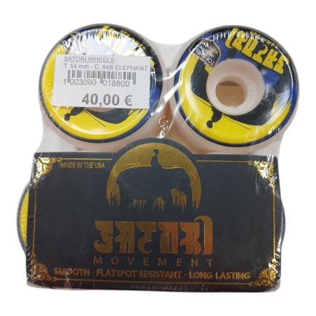 SATORI ELEPHANT T.54mm C.84B LOT DE 4 ROUES SKATE