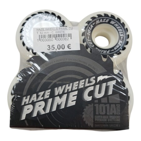 HAZE WHEELS PRIME CUT T.52mm C. LOT DE 4 ROUES SKATE