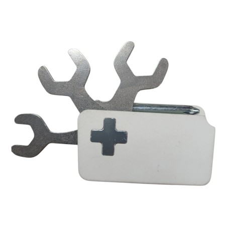 MABASI SKATEBOARD TOOL SWISS BLANC