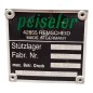 PEISELER GG 160 Contre palier 60 bar PEISELER GG 160 Contre palier 60 bar