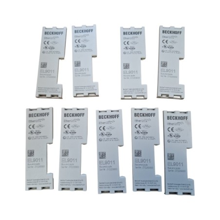LOT DE 9 x BECKHOFF EL9011 Bus End Plate Terminateur