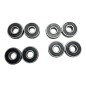 ABS LOT DE 8 ROULEMENTS 608 ABS ABEC8 8x22x7mm