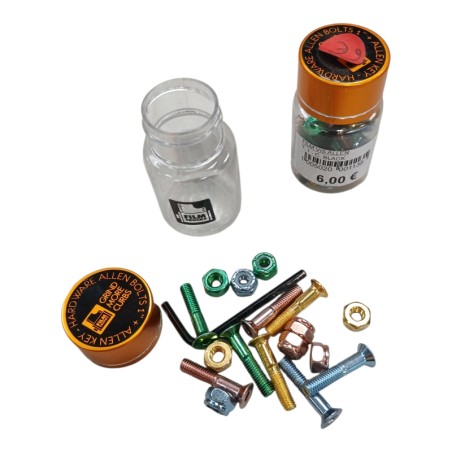 FILM TRUCKS LOT DE 2 BOITES DE VIS ALLEN T.1 C.BLACK POUR SKATEBOARD