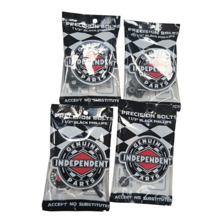 INDEPENDENT GENUINE PARTS PRECISION BOLTS 1 1/2" BLACK PHILLIPS SKATEBOARD VENDU PAR 4