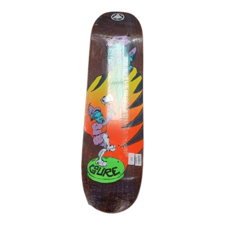 WELCOM SKATE DECK T.8,5 C.DIVORCED PLANCHE DE SKATEBOARD