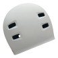 BULLET DELUXE CASQUE POUR SKATEBOARD BLANC TAILLE ADULT S/M 54-57cm