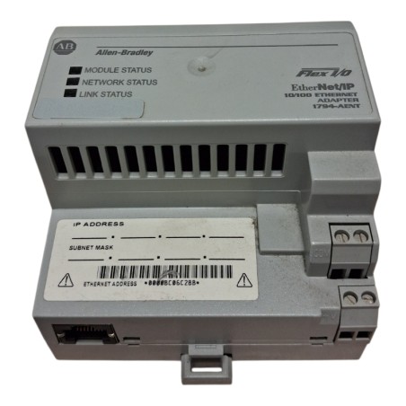ALLEN-BRADLEY 1794-AENT adaptateur de communication réseau EtherNet/IP Série A REV A01 F/W REV 2.12
