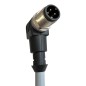 WAGO 756-3106/040-002 Ligne d'alimentation M12F coudé/M12M coudé 4 pôles 0,2m WAGO 756-3106/040-002 Ligne d'alimentation M12F coudé/M12M coudé 4 pôles 0,2m