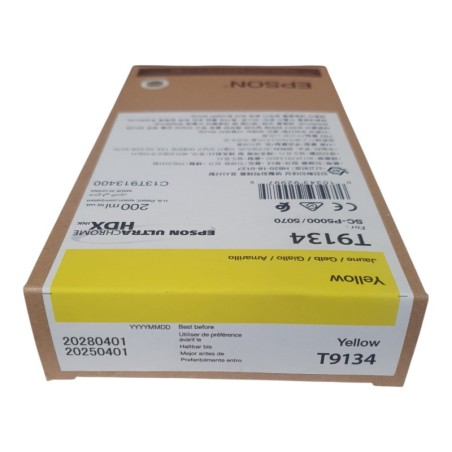 EPSON T9134 Yellow Cartouche d'encre d'origine BB 2028.04.01