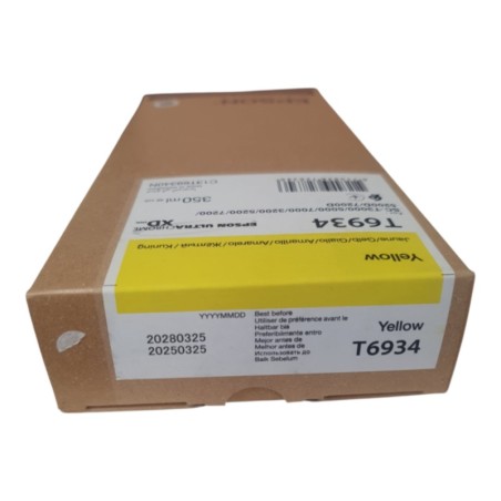 EPSON T6934 Yellow Cartouche d'encre d'origine BB 2028.03.25