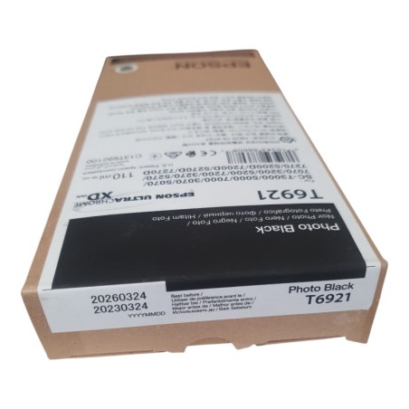EPSON T6921 Photo Black Cartouche d'encre d'origine BB 2026.03.24