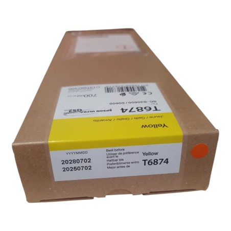 EPSON T6874 Yellow Cartouche d'encre d'origine BB 2028.07.02