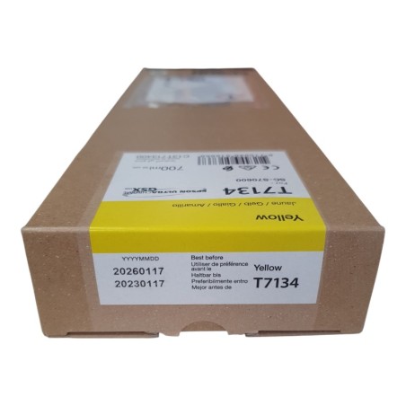EPSON T7134 Yellow Cartouche d'encre d'origine BB 2026.01.17